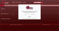 Desktop Screenshot of caribbeancellars.com
