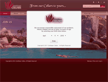 Tablet Screenshot of caribbeancellars.com